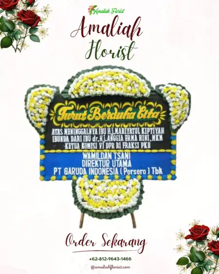 Papan Bunga Duka Pasirharjo